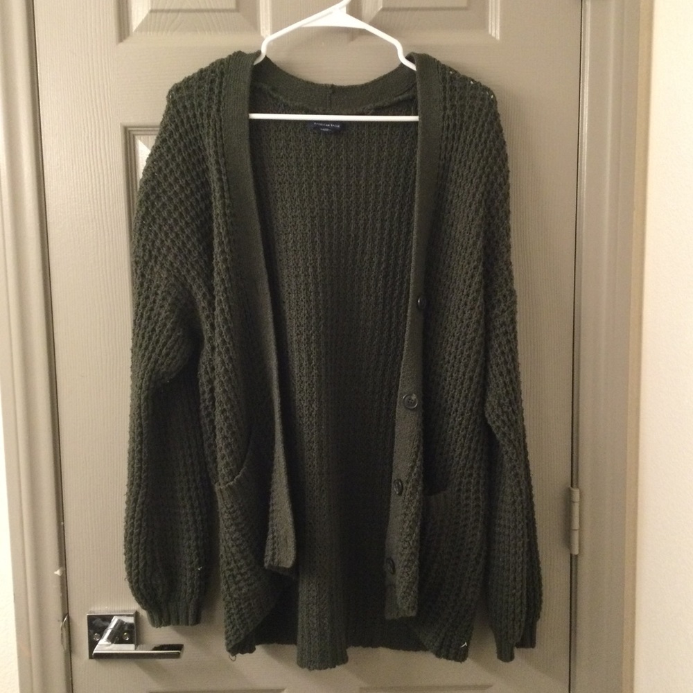 AE chunky knit cardigan